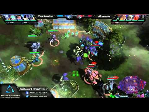Arcana Heroes of The Storm Cup #1 | Groupe B | Vega Squadron VS Alternate