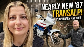 You won't Believe the motorcycles we found in the Polish Barn!
