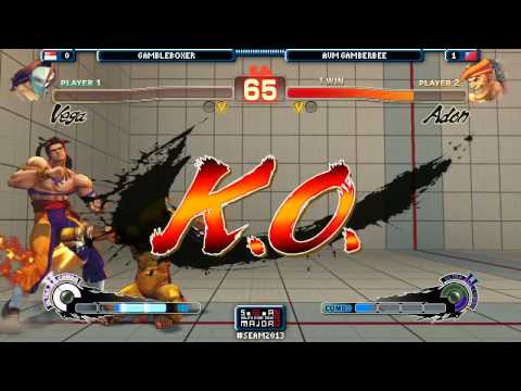 SEAM2013 SF4 Gambleboxer (Boxer) vs AVM Gamerbee (Adon) Top 8 Winners Bracket