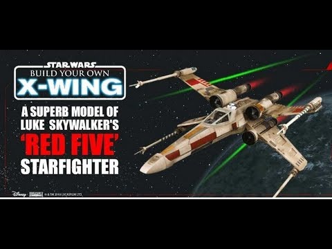 Model Space Build Your Own X Wing Issues 17 through 20