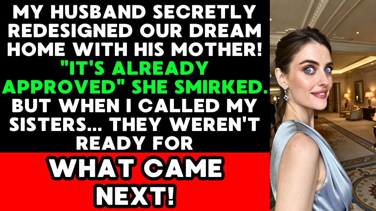 My Husband Secretly Redesigned Our Dream Home with His Mother! "It's Already Approved" She Smirked