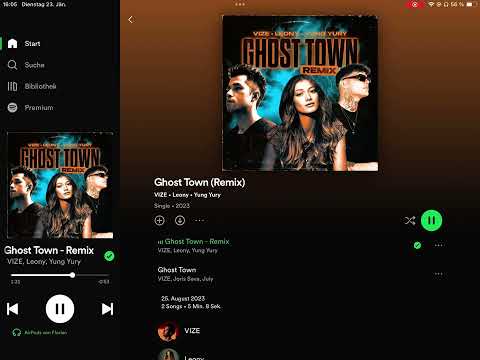 VIZE, Leony, Yung Yury - Ghost Town - Remix