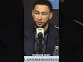 Ben Simmons Did NOT Talk to Joel Embiid Before Heading to the Brooklyn Nets ? #shorts