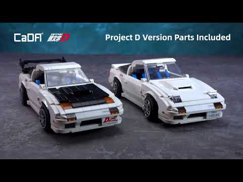 Vidéo CaDA Initial D C61022W : Mazda RX-7 FCS3 - 1:12