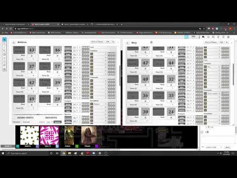 The gang plays Black Crusade - Session 1