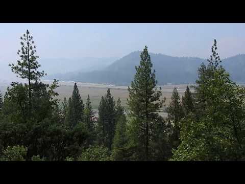 Quincy CA Airport During Minerva Fire 080217