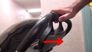 how to close graco baby stroller