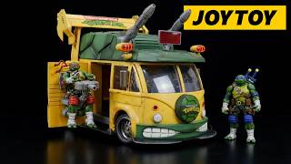 JoyToy TMNT 1:18 Scale Turtle Van Review | Ultimate Teenage Mutant Ninja Turtles