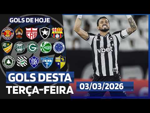 🥅 ALL GOALS FROM TUESDAY 03/03/2026 GOALS FROM THE BRAZILIAN CUP, TODAY'S GOALS, GOALS OF THE ROU...