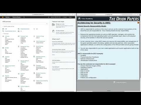 1 Introduction to the Orion Papers AWS TUTORIAL FOR BEGINNER CERTIFIED SOLUTIONS ARCHITECTASSOCIATE