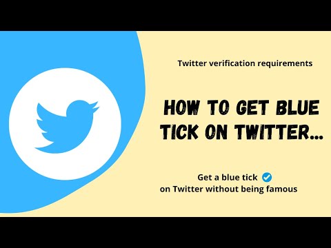 How to get blue tick on Twitter? | Apply for twitter verification without being famous (Guide)