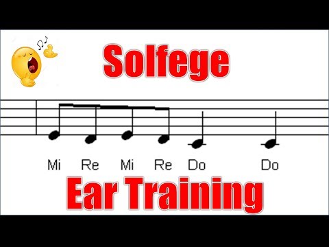 Call and Response Solfege Song 1 of 5 - from Exercises for Ear Training