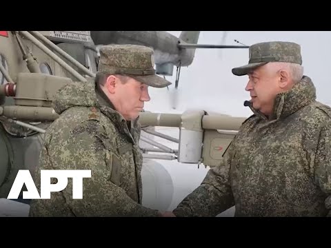 Russia’s Top General Valery Gerasimov Inspects Frontline Units | APT