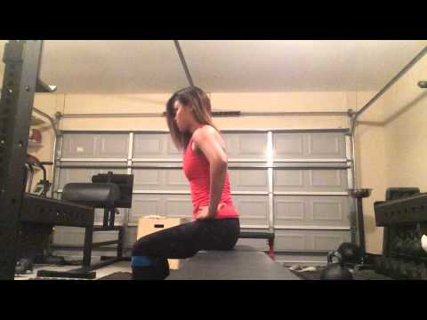 Exercise Demo: Seated Band Hip Abduction (Upright)