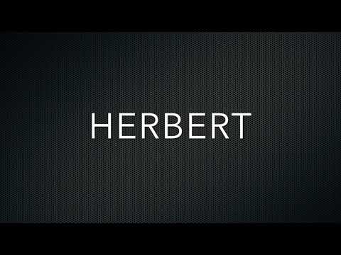 How to Pronounce Herbert