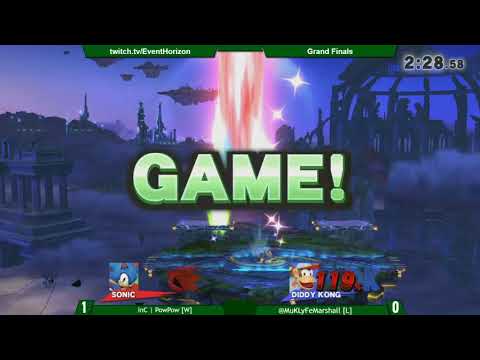 Construct 98 - InC  PowPow vs @MuKLyFeMarshall - Smash 4 Singles Grand Finals