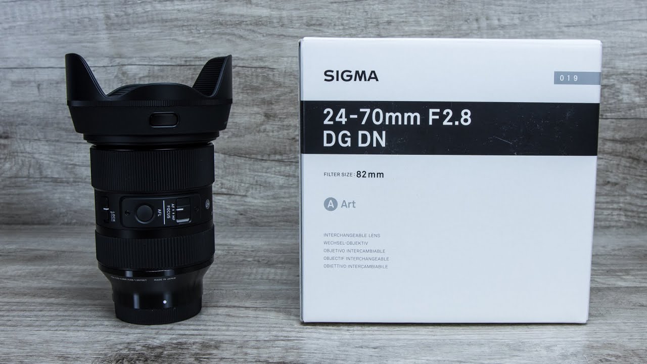 Unboxing Sigma 24-70mm F2.8 DG DN Art Lens for Sony