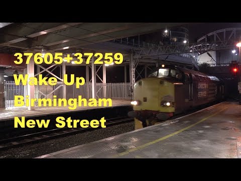 "The Easter Chieftain returns and Wakes up Birmingham New St"  2/4/18