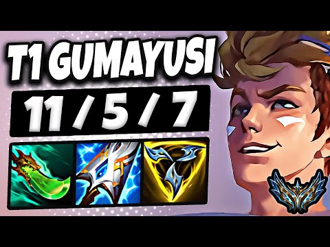 T1 Gumayusi Ezreal ADC vs Xayah - Patch 25.8 Korea Challenger ✅