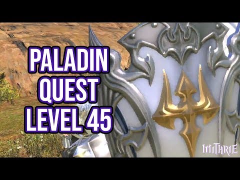 FFXIV 2.1 0196 Paladin Quest Level 45 + Artifact Gear