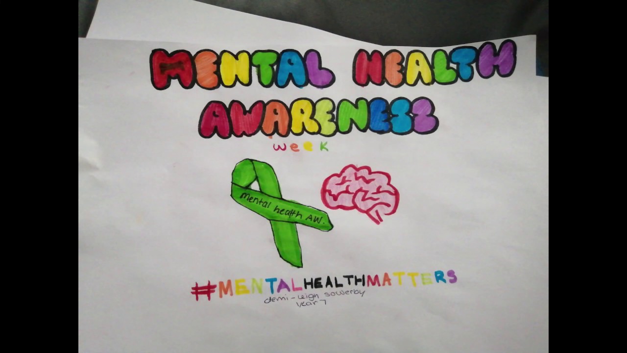 Mental Health Awareness Week Posters