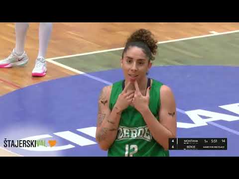 Montana 2003 73-63 Beroe Stara Zagora WABA-League Season 2024/25 Final Four 3/4 Place Game