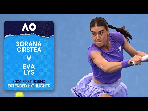 Sorana Cirstea v Eva Lys Extended Highlights | Australian Open 2026 First Round