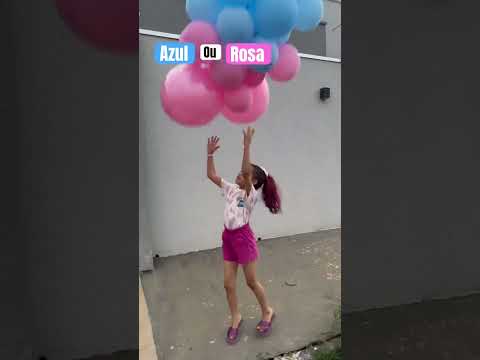Azul e rosa! #shorts