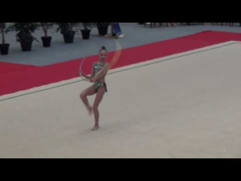 Polina Orlova RUS hoop junior all around Luxenbourg Trophy 2017