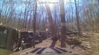 preview picture of video 'Buckeye Freedom Jeep Club at Stillwell April 18, 2015'