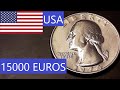 American Coin Quarter Dollar 1974 Value 15000 Euros Rare Coin