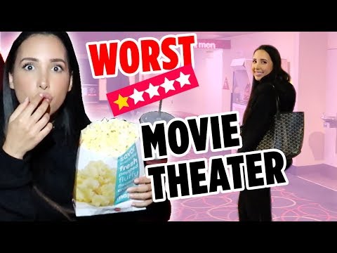 I WENT TO THE WORST REVIEWED MOVIE THEATER IN MY CITY ON YELP (1 STAR ⭐️) | Mar Video
