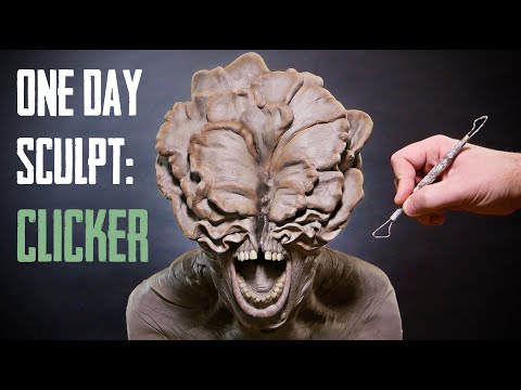 One Day Sculpt: Clicker - The Last of Us