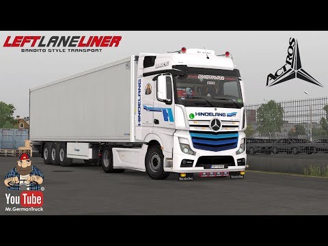 [ETS2 v1.33] Mercedes New Actros 1845 Euro6 Sound Mod v2