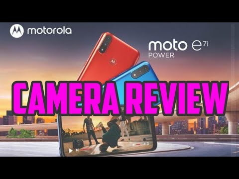 Moto E7i Power Camera review
