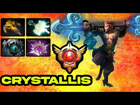 His signature hero -- Crystallis Grandmaster Monkey King -- [ Dota 2 UNDERDOG ]