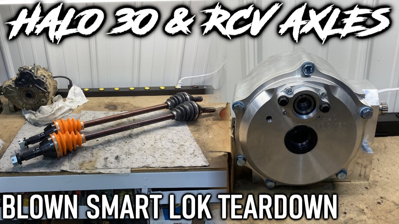 Can-Am X3 Smart Lok Diff Tore Down & Explained | Halo 30 & RCV Axles Install!