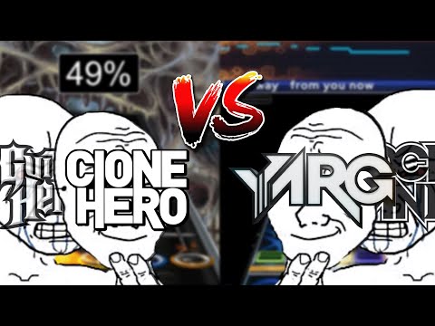 Clone Hero vs YARG