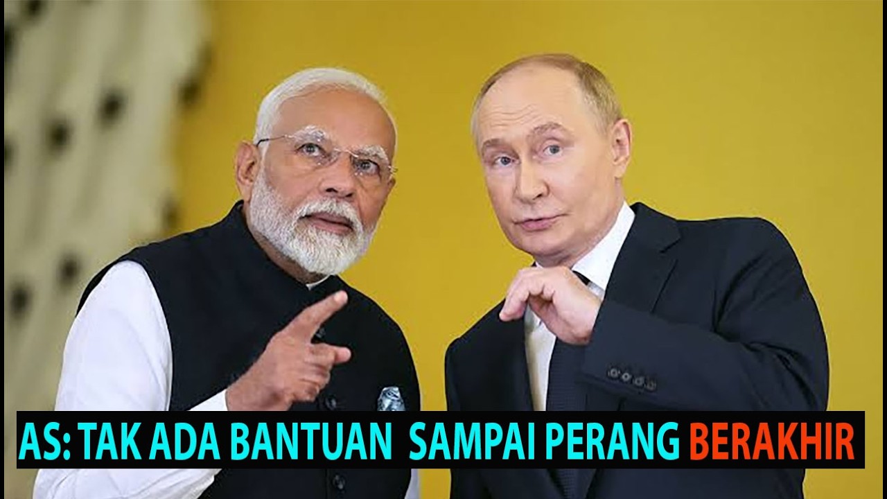 Khawatir Gerakan Washington, Modi Desak Putin Hentikan Perang di Ukraina