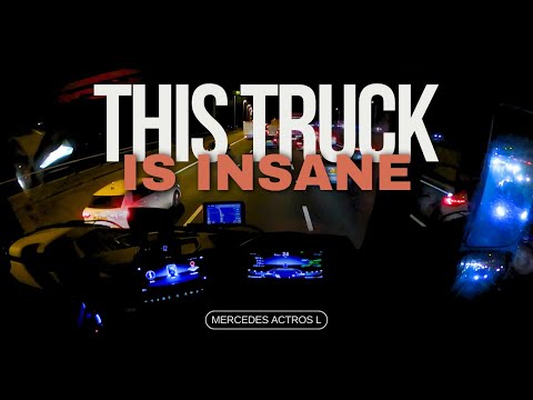 Self Driving Mercedes Actros L Truck
