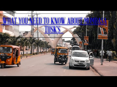 The history of the symbol of Mombasa//Mombasa Tusk's/#mombasa #kenya #queenelizabeth