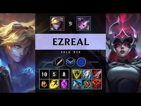 Ezreal Mid vs Syndra: Rampage - EUW Diamond Patch 14.24