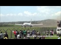 Record short takeoff by a 767-300  in Arusha Tanzania