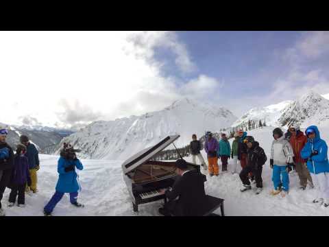 Grand Piano concert on Rocky Mountain Peak! (Mécénat Musica 150.1 360: Phil Chiu)