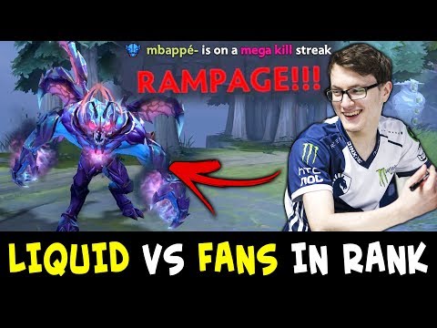 Miracle VERY RARE Night Stalker set — LIQUID vs FANS party rank
