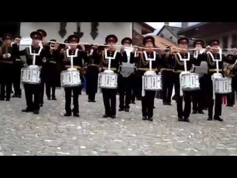 Русская Армия завоёвывает любовь всего мира! Выступление в Альпах