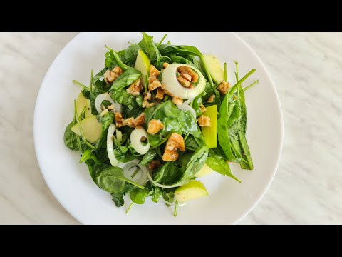 Salad rau chân vịt