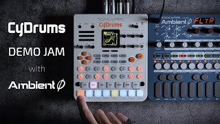 Video thumbnail for CyDrums | Expressive Drum Synthesizer [DEMO JAM 2 with Ambient Ø] by SONICWARE