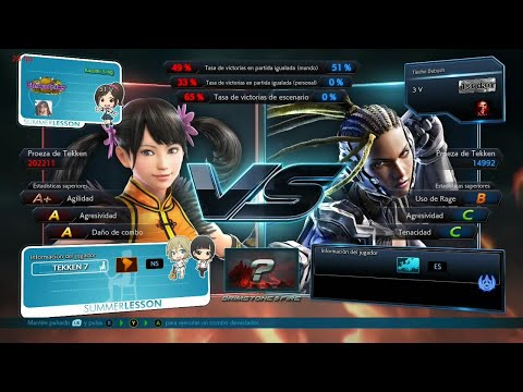_ 611_2 Xiaoyu (Kazumi_Ling) vs Master Raven (Tincho Dubuch) - Tekken 7 ( Uchiha x24 ) Online