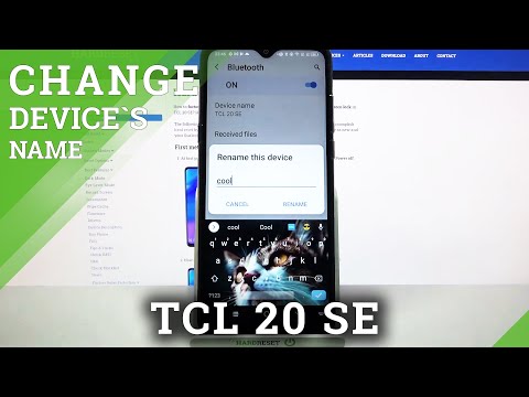 How to Change TCL 20 SE Name – Process Of Device Renaming